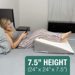 Bed wedge pillow triangle memory foam pillow suitable for napping