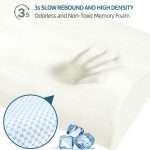 Memory foam pillow slow rebound ice silk neck pillow cervical pillow