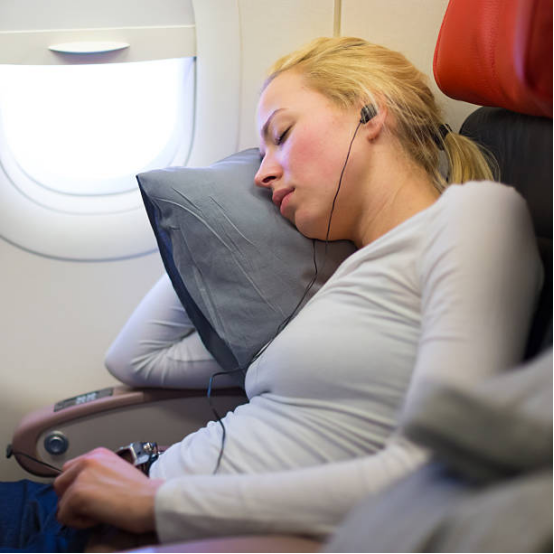 The compact design of the memory foam pillow solves